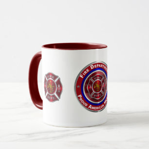 Mug Service d'incendie commémoratif spécialement conçu