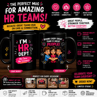 Mug Service RH | Cadeau pour l'équipe des Ressources H