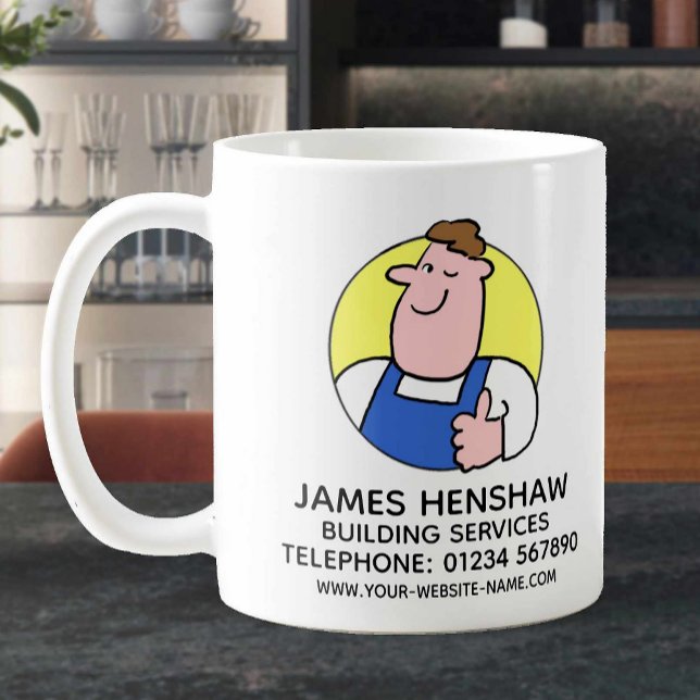 Mug Services de construction (Créateur téléchargé)
