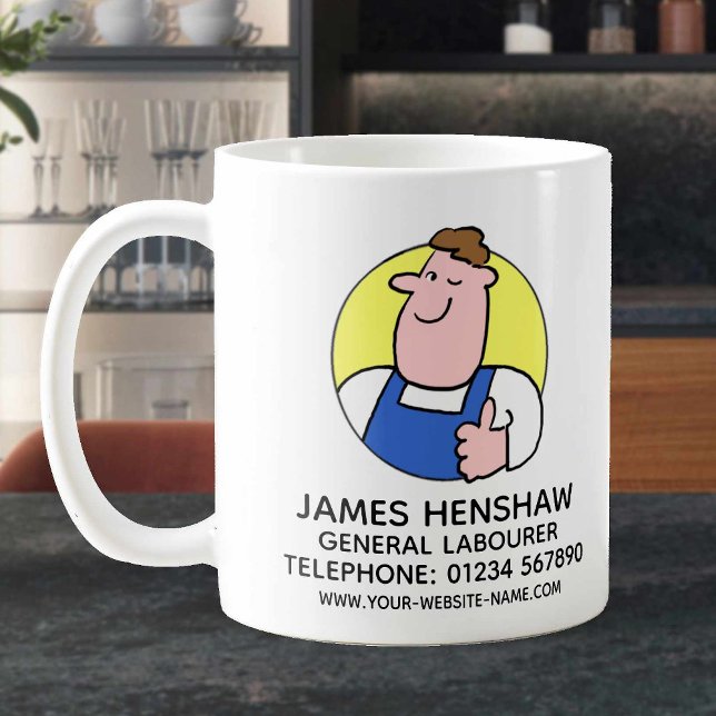 Mug Services généraux de travail ou de travail (Créateur téléchargé)