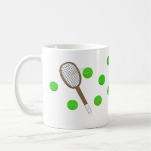 Mug Servir des balles de tennis