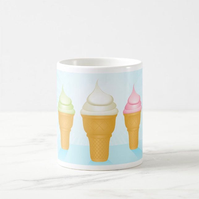 Mug Servir Doux Crème de glace cônes amusant Dessert d (Créateur téléchargé)