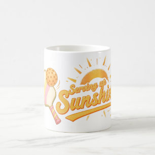 Mug Servir du Soleil   Vie de Pickleball Pastel Ensole