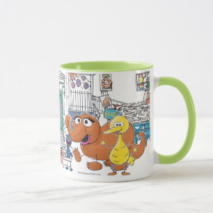Mug Sesame Pals Doodley Graphisme
