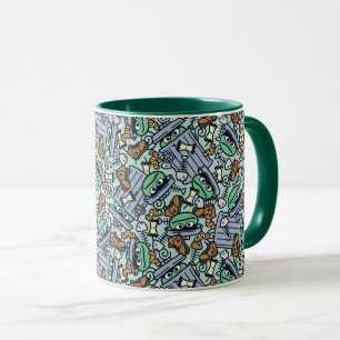 Mug Sésame Sésame Oscar le Motif de groupe