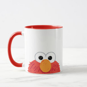 Mug Sesame Street   Elmo Gros Visage
