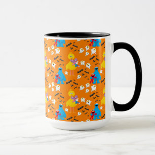Mug Sesame Street Halloween chauves-souris et fantômes
