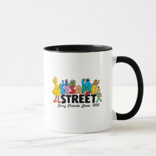 Mug Sesame Street   Les amis à fourrure depuis 1969