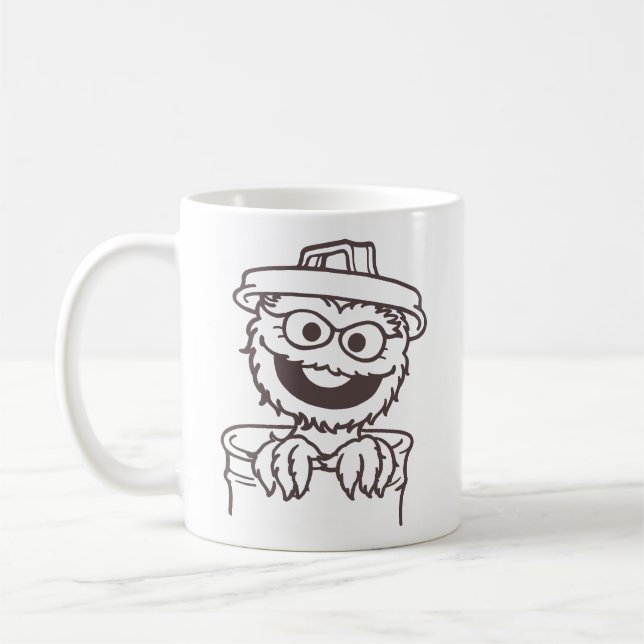 Mug Sesame Street | Oscar le grincheux (Gauche)