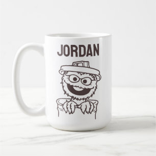 Mug Sesame Street   Oscar le grincheux   Ajoutez votre