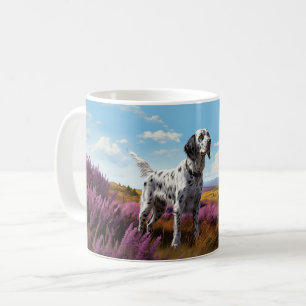 Mug Setter anglais sur la mare
