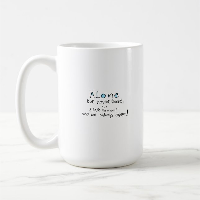 Mug Seul Mais Jamais Ennui (Gauche)