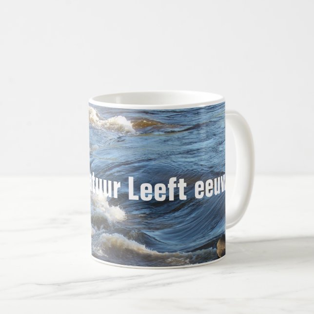 Mug Seule la Nature vit éternellement (Devant droit)
