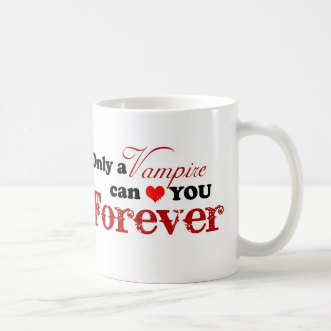 Mug Seulement un vampire peut *heart* vous pour (Droite)