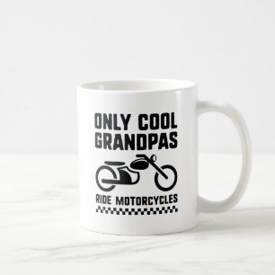 Mug Seules les motocyclettes à dos de grand-père Cool