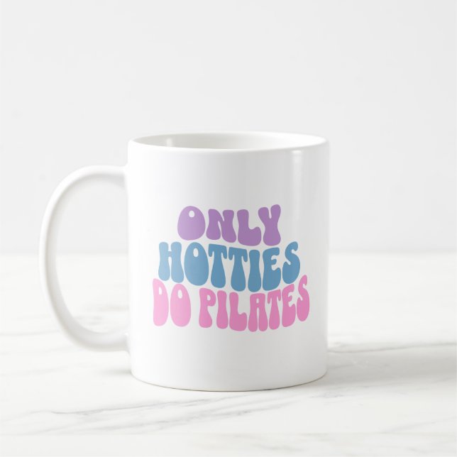 Mug Seuls Les Hottes Font Du Pilates Mug, Du Pilates M (Gauche)