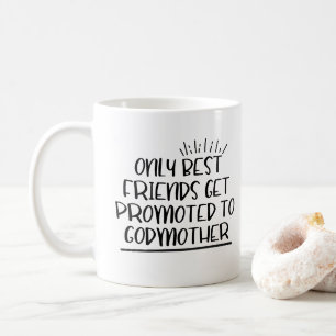 Mug Seuls les meilleurs amis sont promus à la marrain