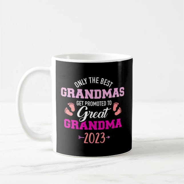 Mug Seuls Les Meilleurs Grand-Mères Sont Promus À Gran (Gauche)