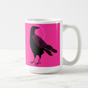 Mug "Seuls les objets brillants" dit le Corbeau