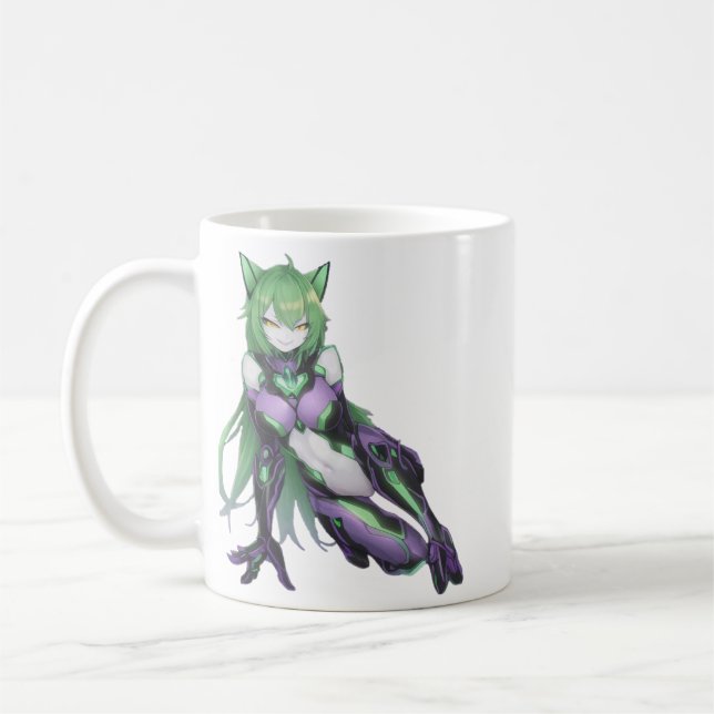 Mug Sexy Devilish Anime Catgirl (Gauche)