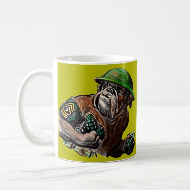 Mug Sgt Rover, chien-chien 2ème guerre mondiale (Gauche)