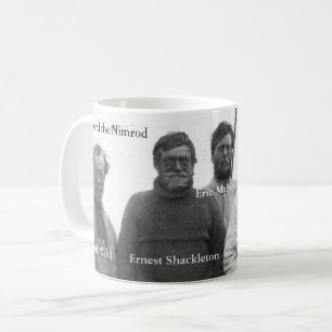 Mug Shackleton et équipage dans l'image antarctique d