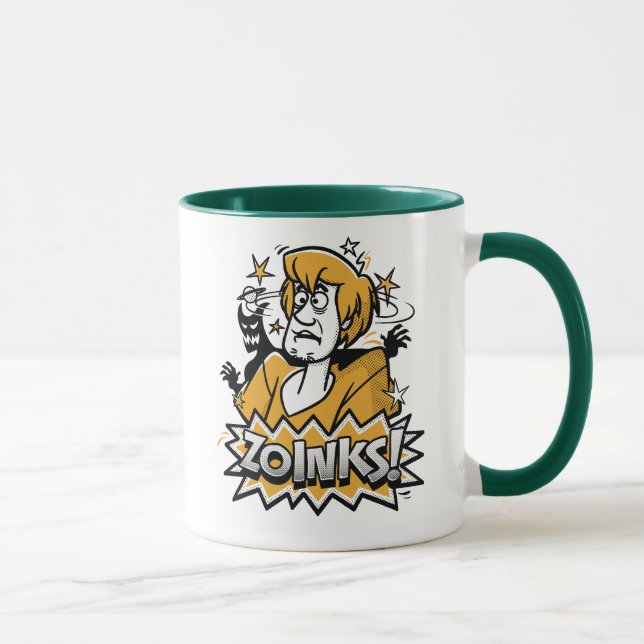 Mug Shaggy "Zoinks !" Graphic halftone (Droite)