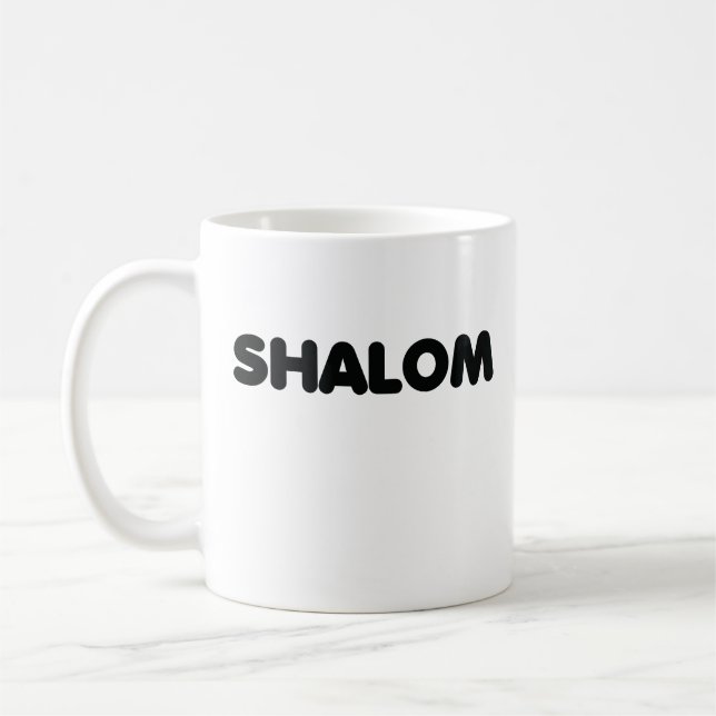 Mug Shalom (Gauche)