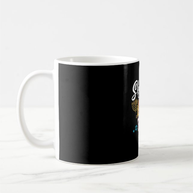 Mug Shalom Hanoukka Menorah (Gauche)