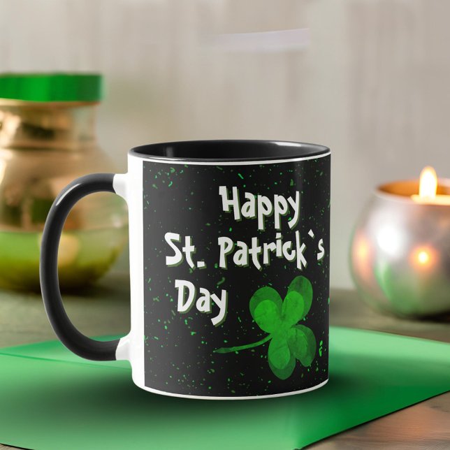 Mug Shamrock Clover Irish Joyeux St Patrick`s Day (Créateur téléchargé)