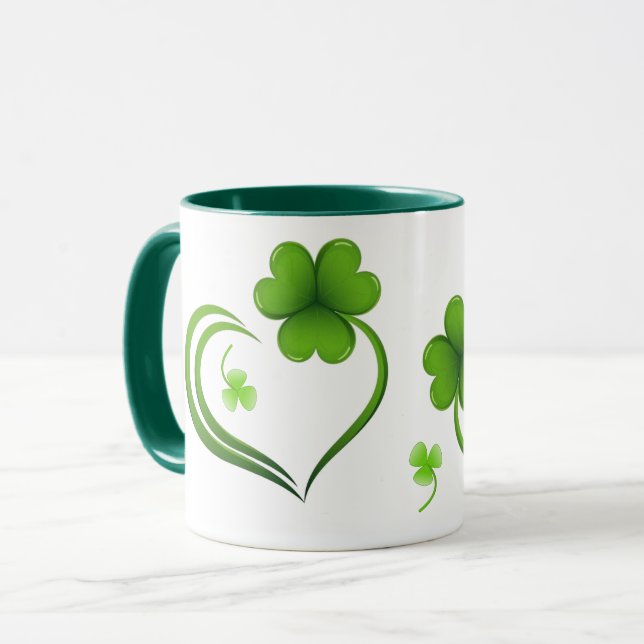 Mug Shamrock de la Saint Patrick (Devant gauche)