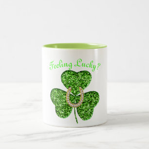 Mug shamrock Et Horseshoe
