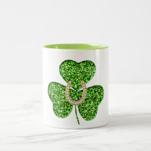 Mug shamrock Et Horseshoe