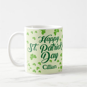 Mug shamrock Jour de la Saint Patrick heureux
