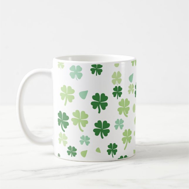 Mug Shamrocks de la Saint Patrick (Gauche)