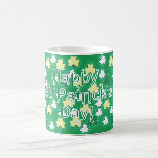 Mug Shamrocks le jour de St Patrick (Centre)