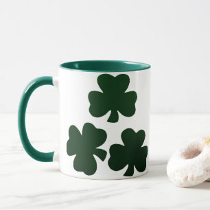 Mug Shamrocks vert foncé