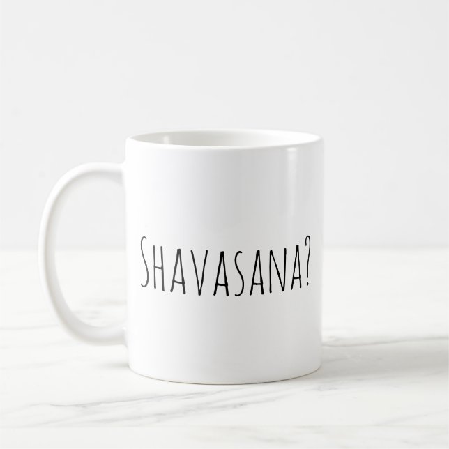 Mug Shavasana ? Le Pose pour enfants est toujours une  (Gauche)