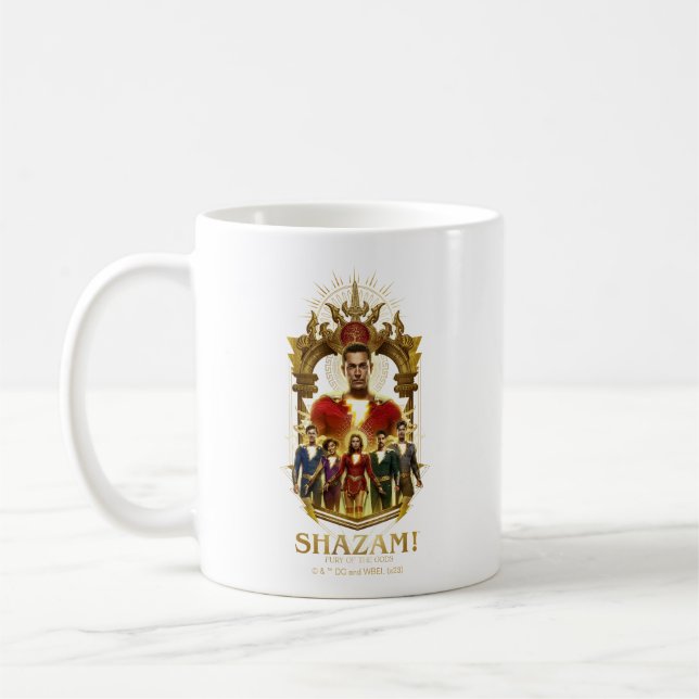 Mug SHAZAM ! Furie des dieux | Cadre SHAZAMily (Gauche)