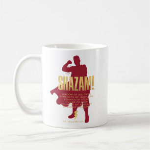 Mug SHAZAM ! Furie des dieux   Silhouette Flexante