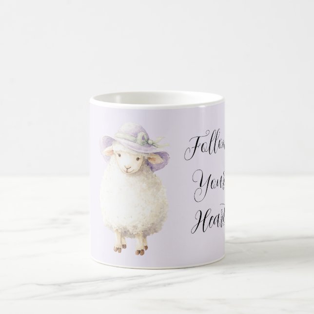 Mug Sheep Lavender Hat (Centre)