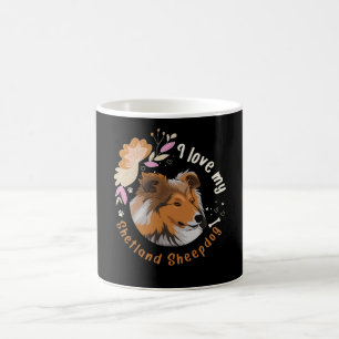Mug Sheltie Chien Shetland Sheepdog Idée cadeau