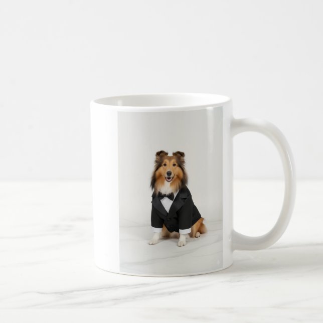 Mug Sheltie Groom (Droite)