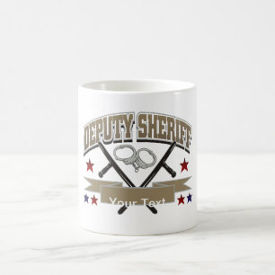 Mug Shérif adjoint personnalisé