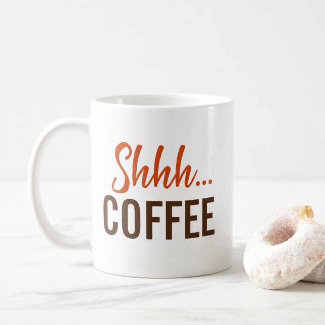 Mug Shhh...Café (Avec donut)