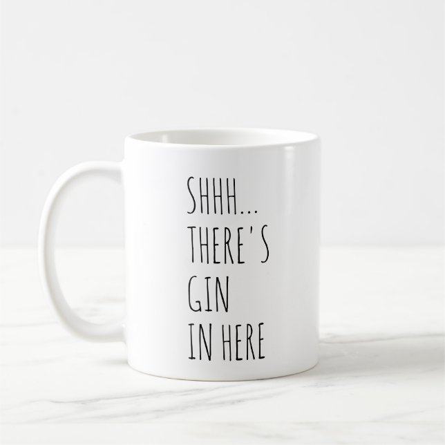 Mug Shhh… Il y a de genièvre dedans ici (Gauche)