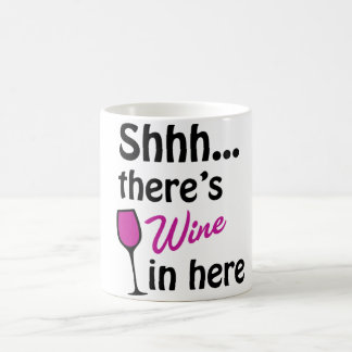 Mug Shhh... Il y a du Vin Ici
