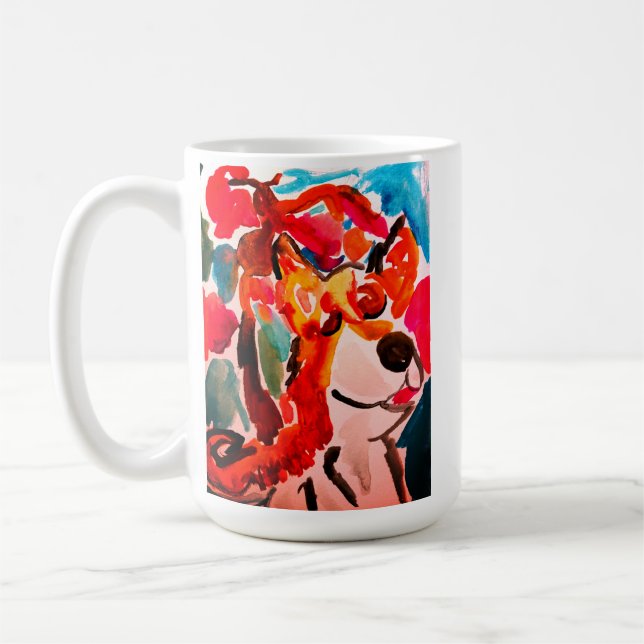 Mug Shiba Inu cherry Japen blossom  (Gauche)