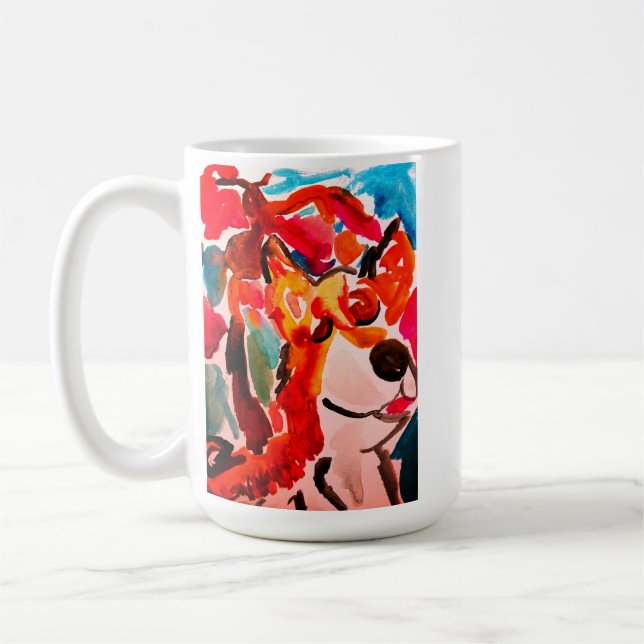 Mug Shiba Inu cherry Japen blossom  (Gauche)