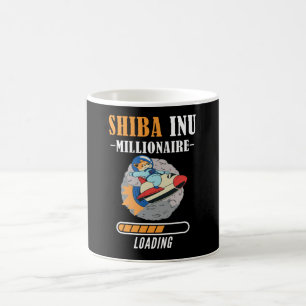 Mug Shiba Inu Coin Chargement Millionaire Hodl